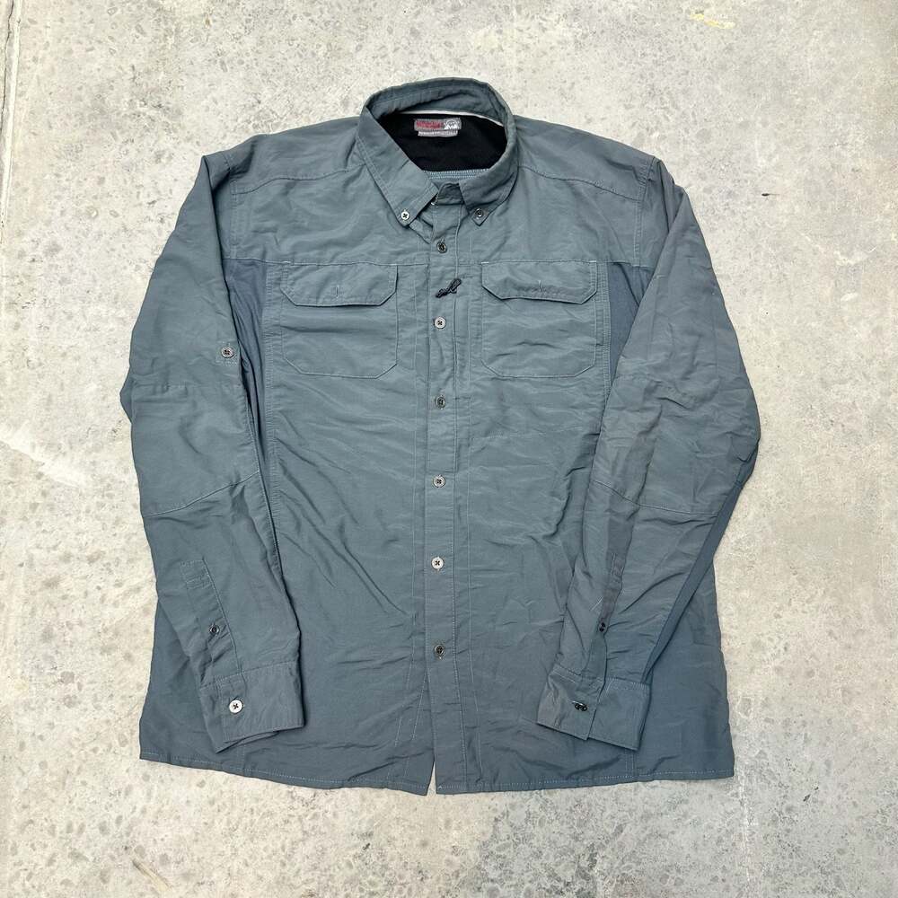 Wrangler ATG Mixed Material Long Sleeve Shirt - Large